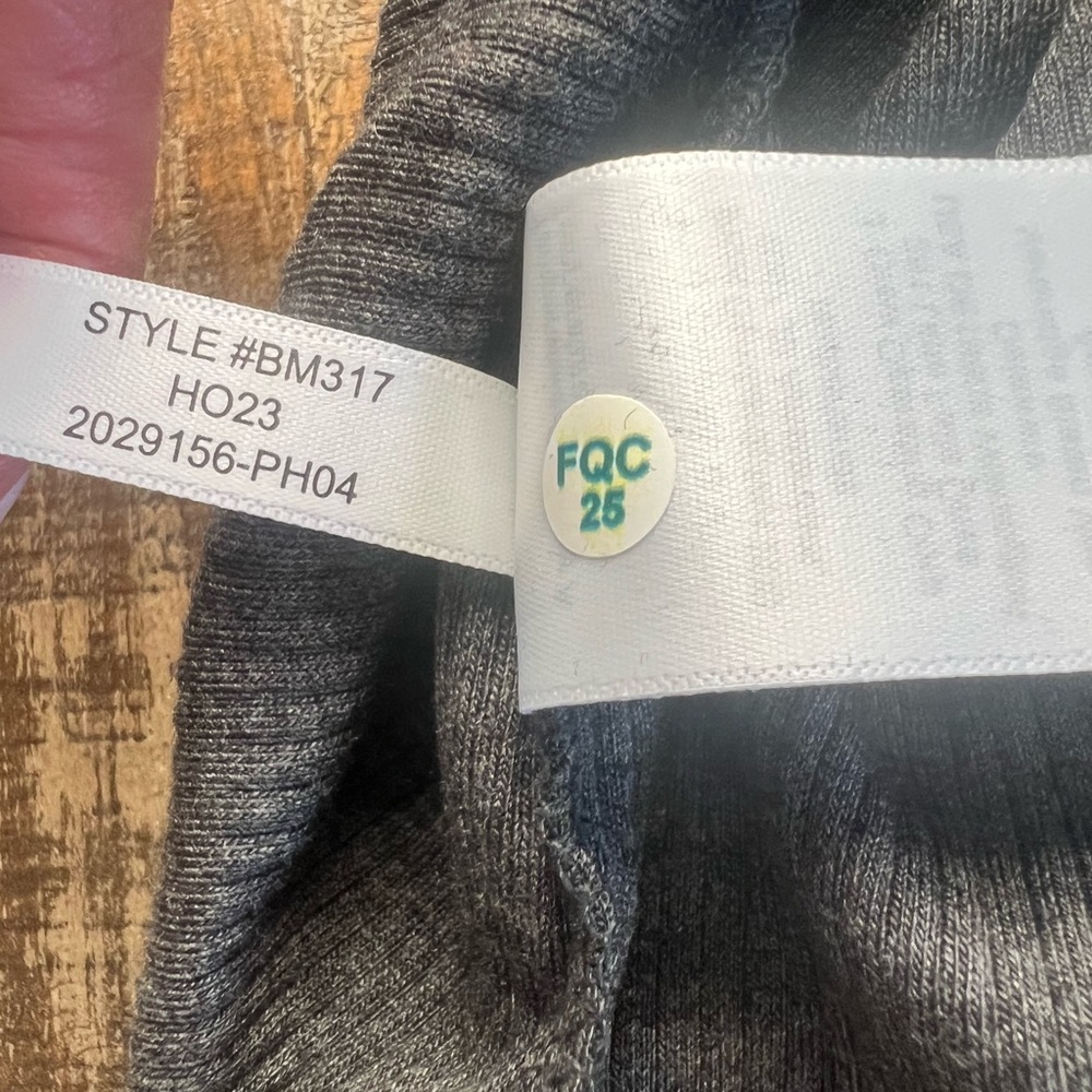 JCrew Rib Ruffle Mockneck M NWT - Picture 7 of 10